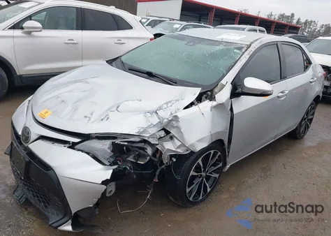 2017 Toyota Corolla Se from USA, damaged, VIN 2T1BURHE3HC879884